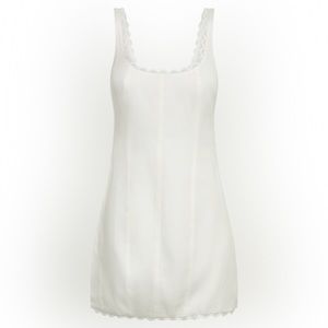 NWOT Meshki ROSE Cotton Corset Mini Dress - White